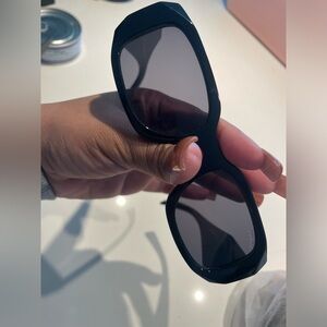 Black sunglasses shades